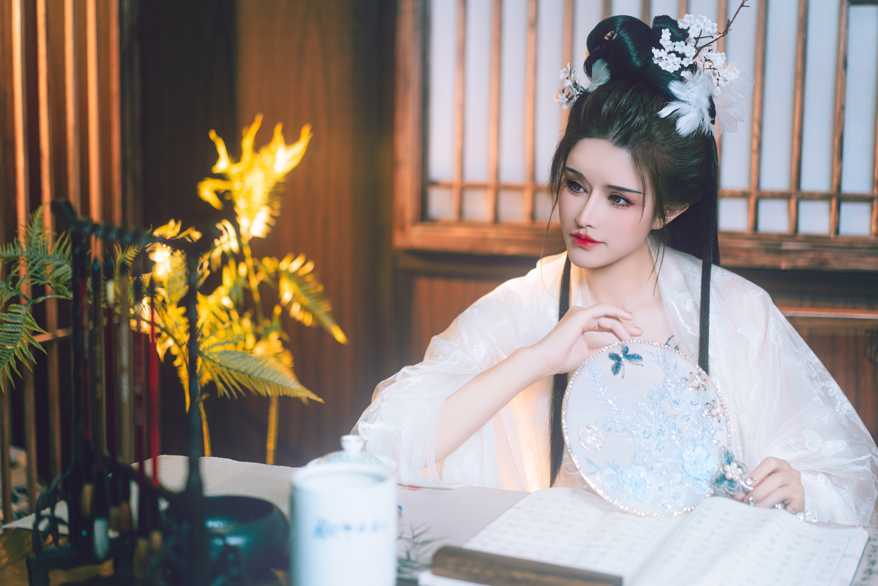 图片[1]-鹿八岁baby – NO.077 幽梦清韵[89P]-XikXak